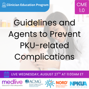 New Guidelines and Emerging Agents to Prevent Occurrence of PKU-related Complications